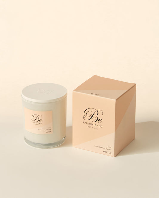 STANDARD TRIPLE SCENTED CANDLE VANILLA