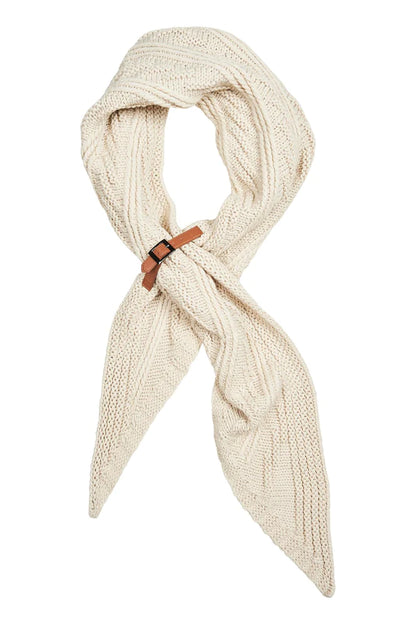 SEPIA CABLE SCARF